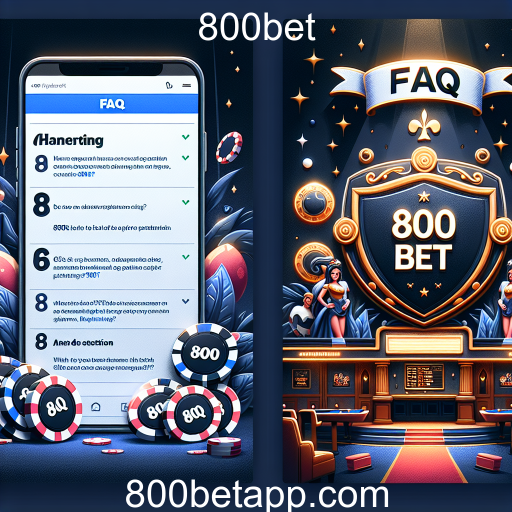 Explorando a Seção FAQ do 800bet: Informações Essenciais para Apostadores